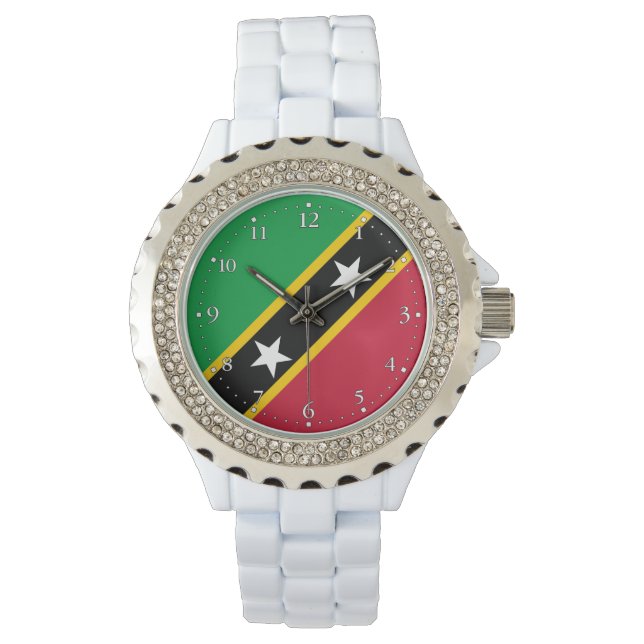 Saint Kitts and Nevis Flag Watch (Front)