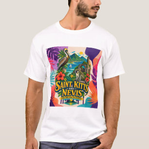 Saint Kitts and Nevis Good Vibes Have an Address T T-Shirt