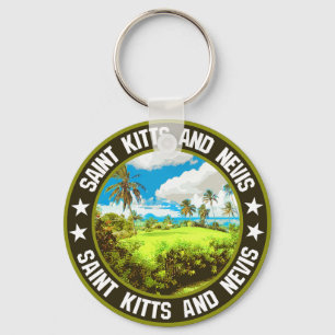 Saint Kitts and Nevis                              Key Ring