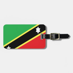 Saint Kitts and Nevis Luggage Tag