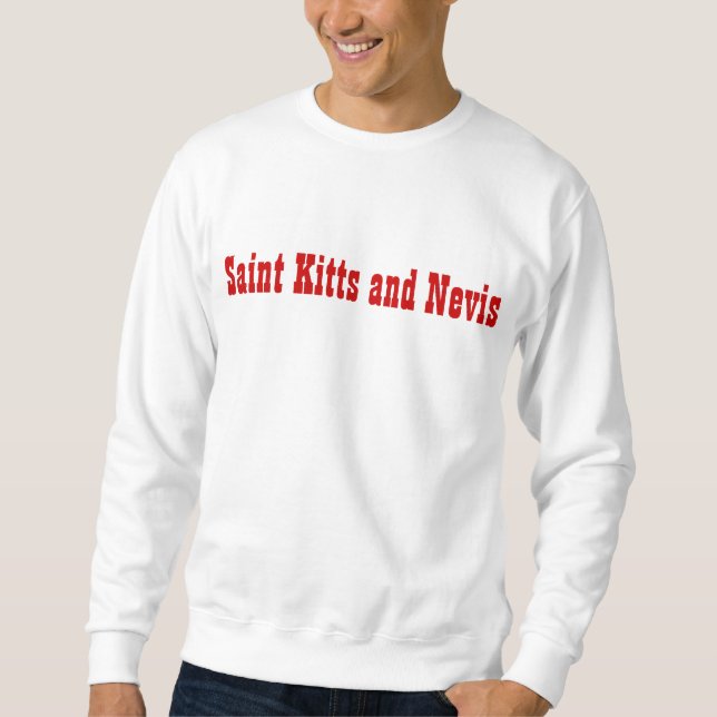 saint kitts and nevis sweatshirt (Front)