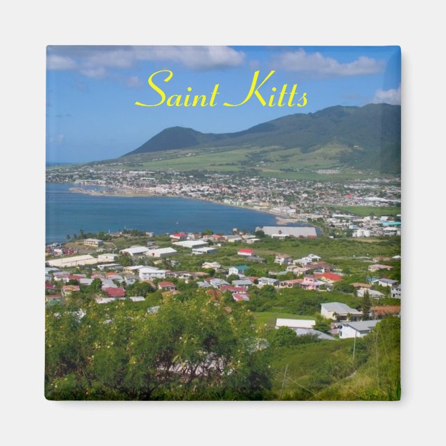 Saint Kitts magnet (Front)