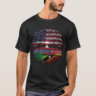 Saint Kitts Nevis Kittitian Nevisian American USA T-Shirt