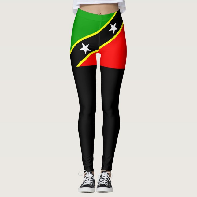 Saint Kitts & Nevis Leggings (Front)