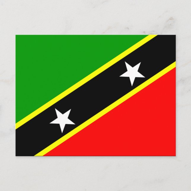 Saint Kitts & Nevis Postcard (Front)