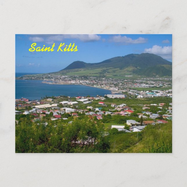 Saint Kitts postcard (Front)