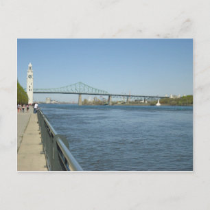 Saint Laurent River, Montreal Postcard