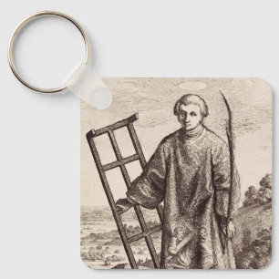 Saint Lawrence patron saint archive Key Ring