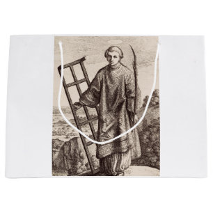 Saint Lawrence patron saint archive Large Gift Bag