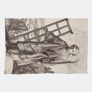 Saint Lawrence patron saint archive Tea Towel