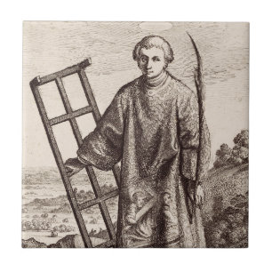 Saint Lawrence patron saint archive Tile