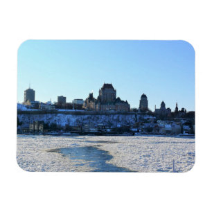 Saint Lawrence River & Old Quebec City, Quebec Magnet