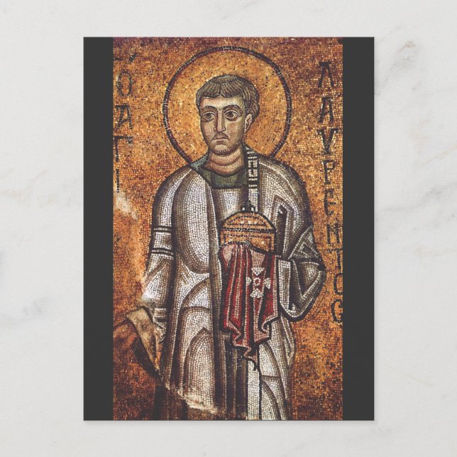Saint Lawrence the Martyr Postcard (Front)