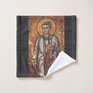 Saint Lawrence the Martyr Wash Cloth