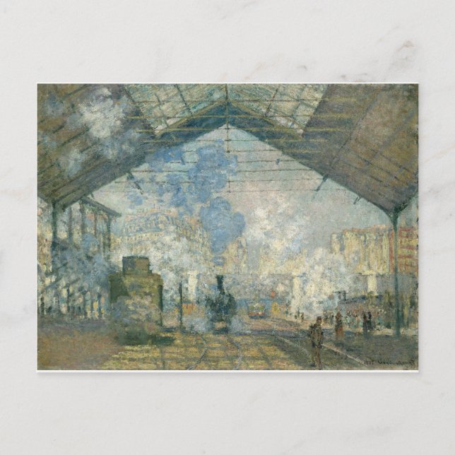 Saint-Lazare Station (1877) Postcard (Front)