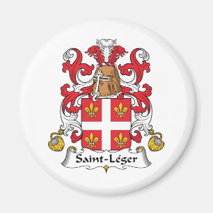 Saint-Leger Family Crest Magnet