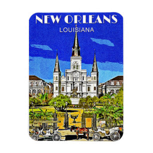 Saint Louis Cathedral Magnet