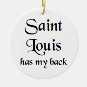 saint louis coffee mug ceramic tree decoration