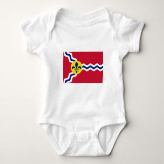 Saint Louis Flag Baby Bodysuit