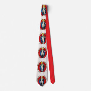Saint Louis IX King of France Tie