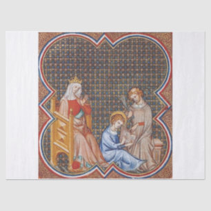 Saint Louis IX of France Tissue Paper