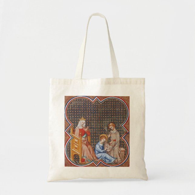 Saint Louis IX of France Tote Bag (Front)