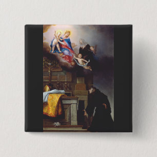Saint Louis of Toulouse 15 Cm Square Badge