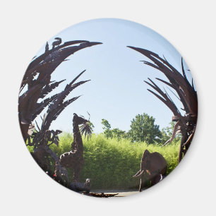 Saint Louis Zoo Sculpture Magnet