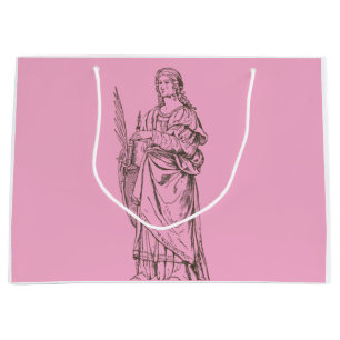 Saint Lucia by Bernardino Luini Large Gift Bag