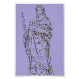 Saint Lucia by Bernardino Luini Photo Print
