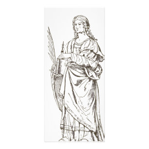 Saint Lucia by Bernardino Luini  Rack Card
