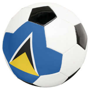saint lucia dark soccer ball