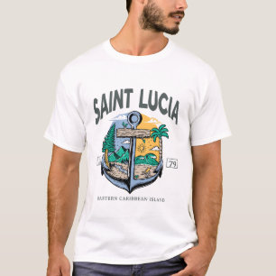 Saint Lucia eastern Caribbean T-Shirt
