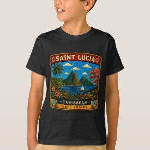 Saint lucia family trip caribbean saint lucia T-Shirt