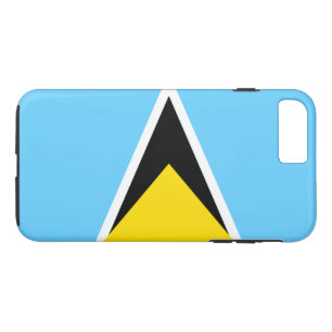 Saint Lucia flag Case-Mate iPhone Case