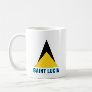 Saint Lucia Flag Coffee Mug