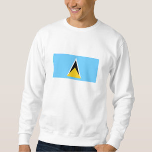 Saint Lucia Flag Sweatshirt
