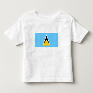 Saint Lucia Flag Toddler T-Shirt