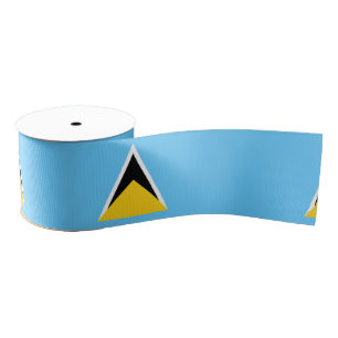 Saint Lucia Grosgrain Ribbon