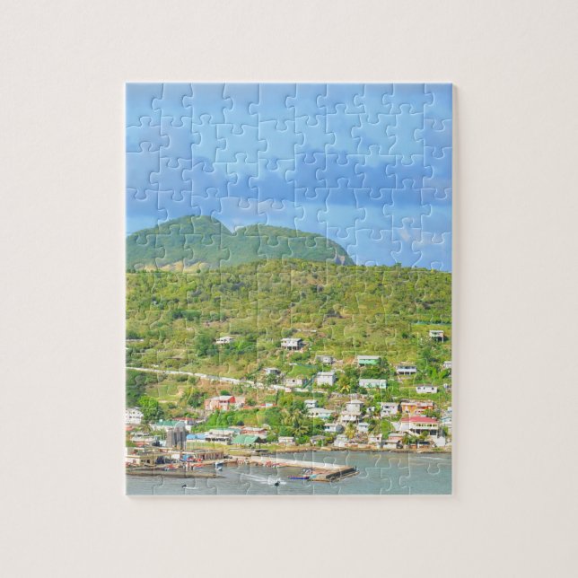 Saint Lucia Jigsaw Puzzle (Vertical)