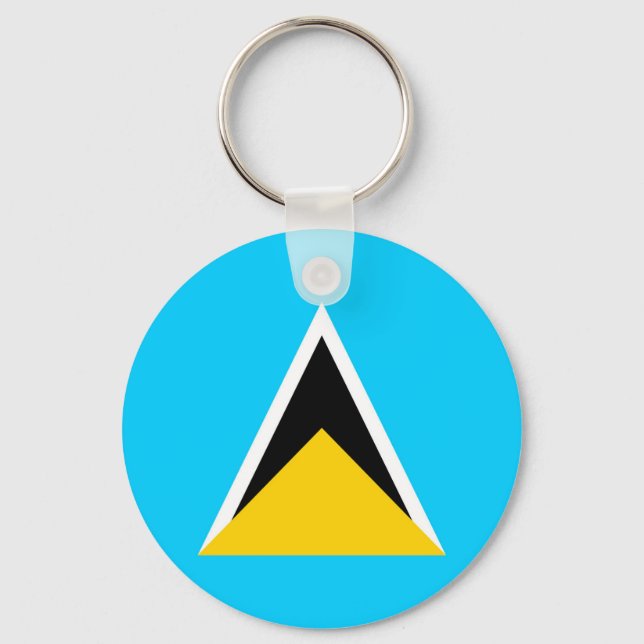 Saint Lucia Key Ring (Front)