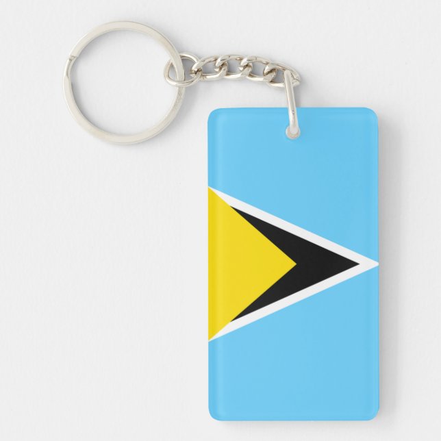 Saint Lucia Key Ring (Front)