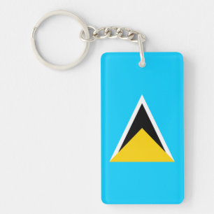 Saint Lucia Key Ring