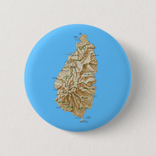 Saint Lucia Map Button