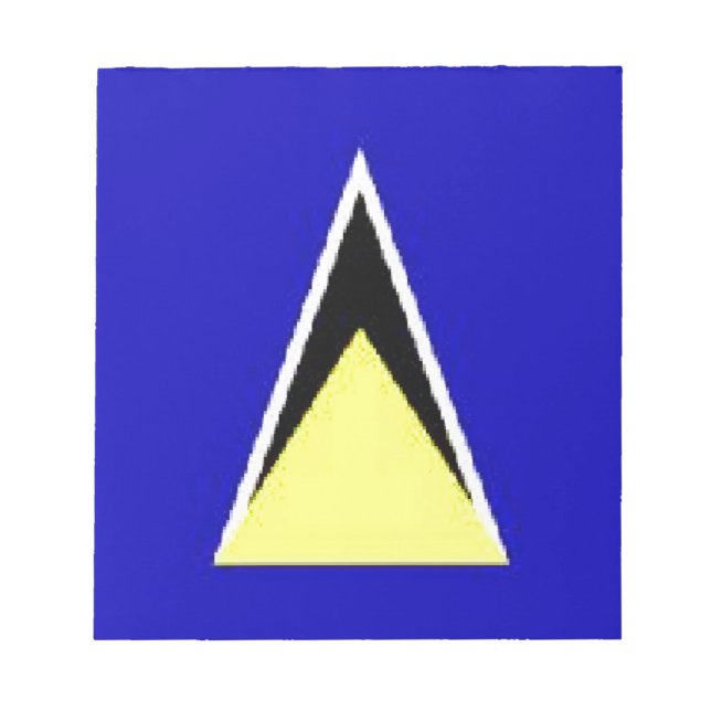 Saint Lucia Notepad (Front)