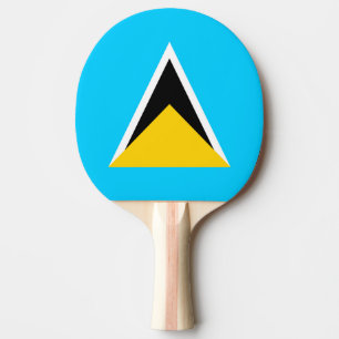 Saint Lucia Ping Pong Paddle