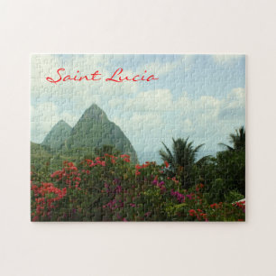 Saint Lucia Pitons Puzzle