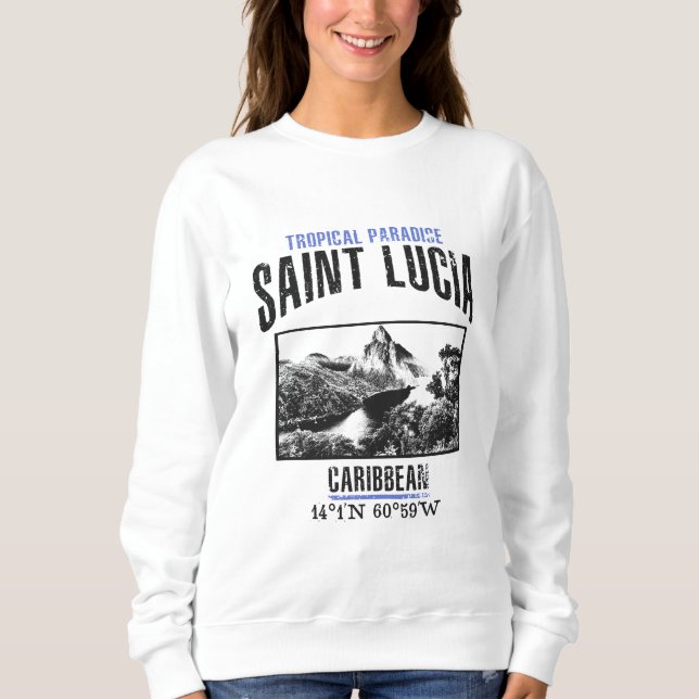 Saint Lucia Sweatshirt (Front)