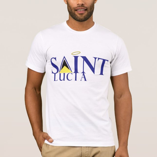 SAINT LUCIA T SHIRT (Front)
