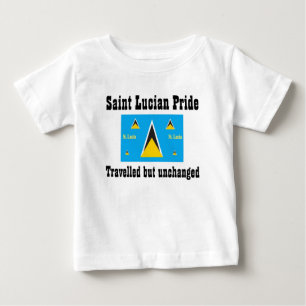 Saint Lucia t-shirts-travelled but nchanged Baby T-Shirt